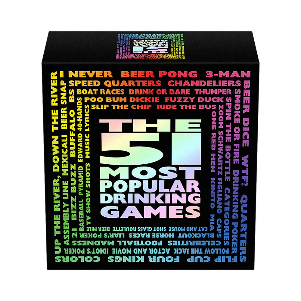 51 Most Popular Drinking Games