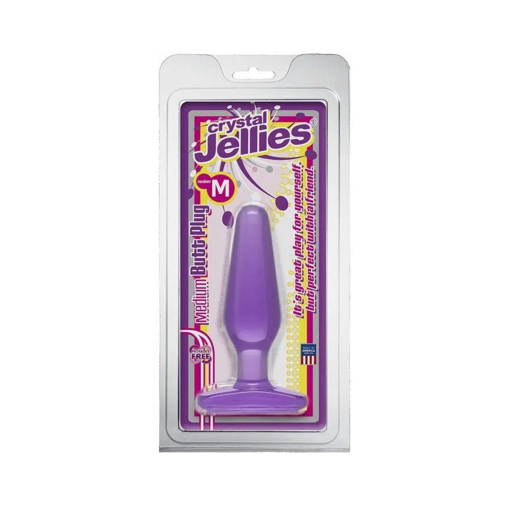 Butt Plug Medium Purple Jellie