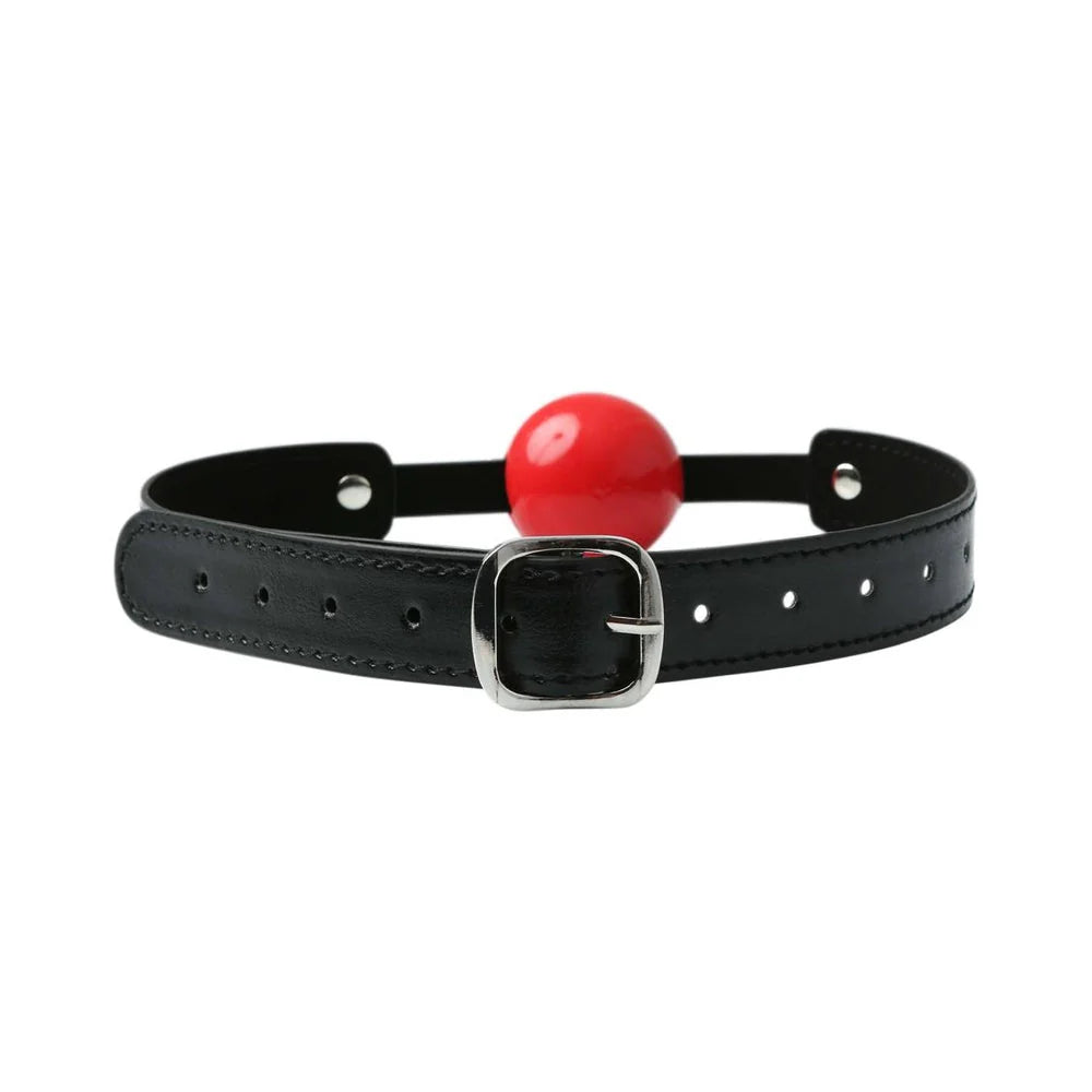 Sex And Mischief Solid Red Ball Gag O/S