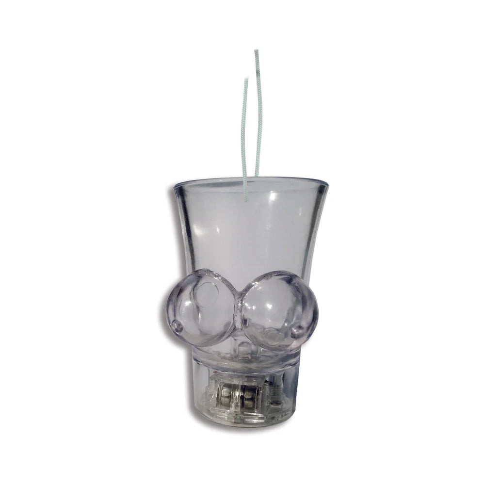 Light Up Boobie Shot Glass With String