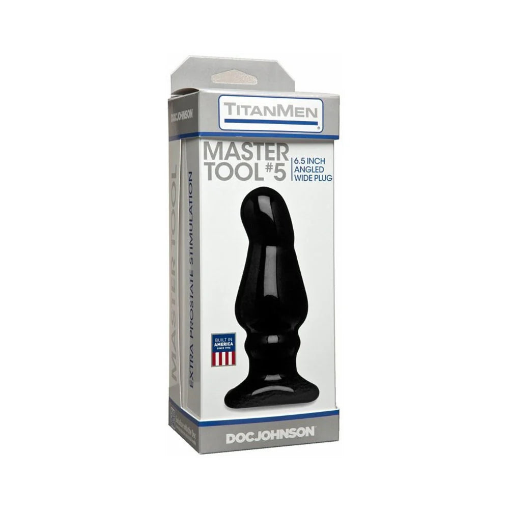 Titanmen Master Tool #5 Black Angled Wide Probe