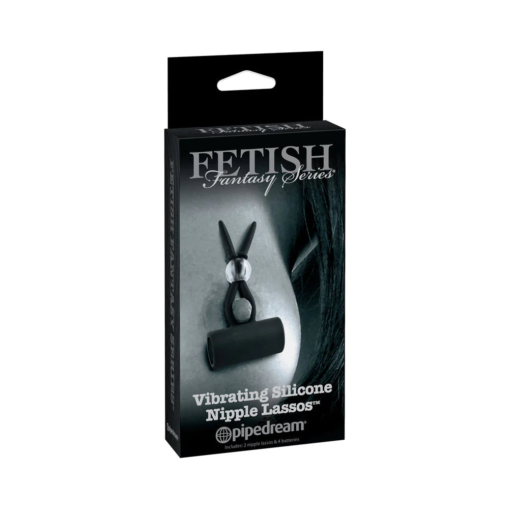 Fetish Fantasy Limited Edition - Vibrating Silicone Nipple Lassos