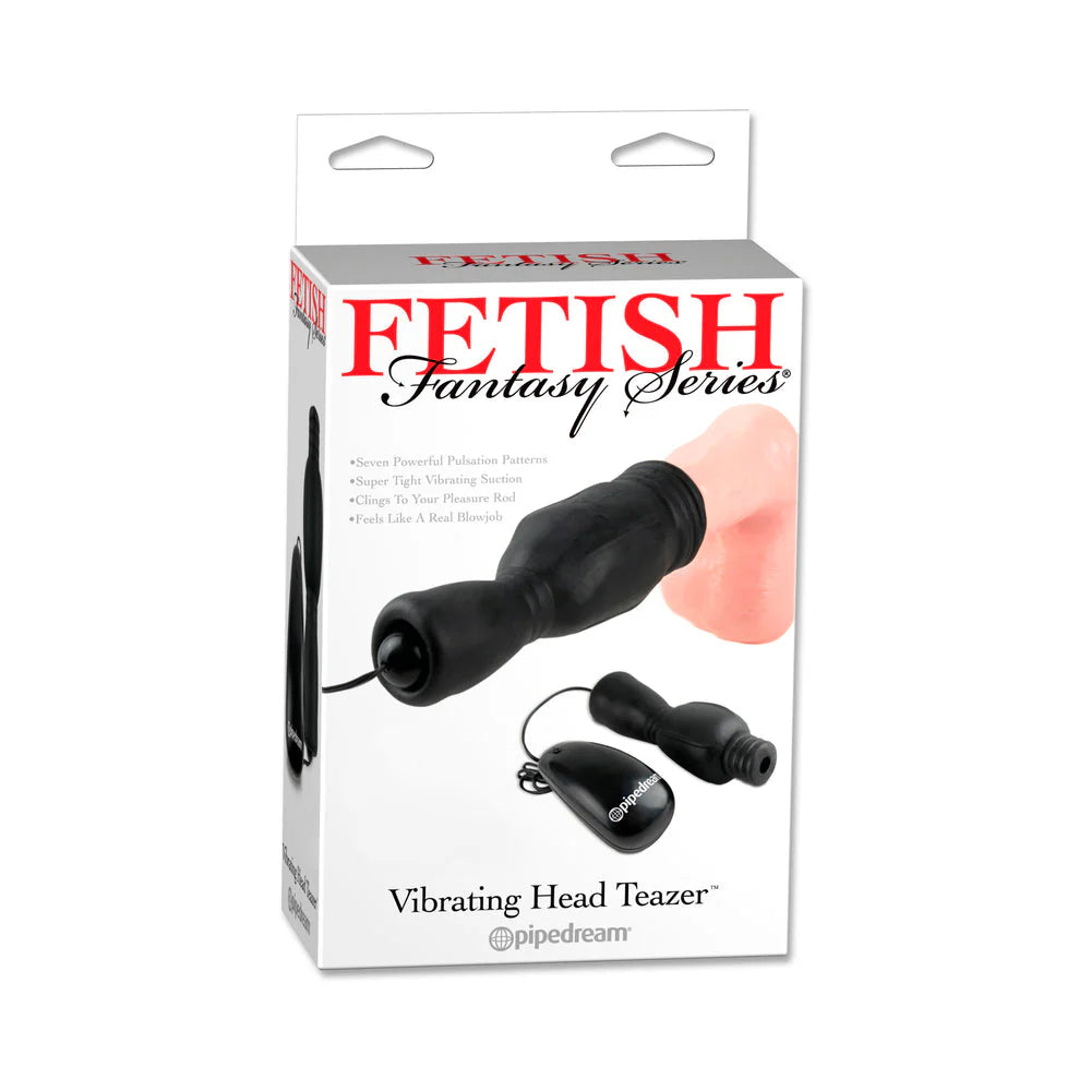 Fetish Fantasy Vibrating Head Teazer Black
