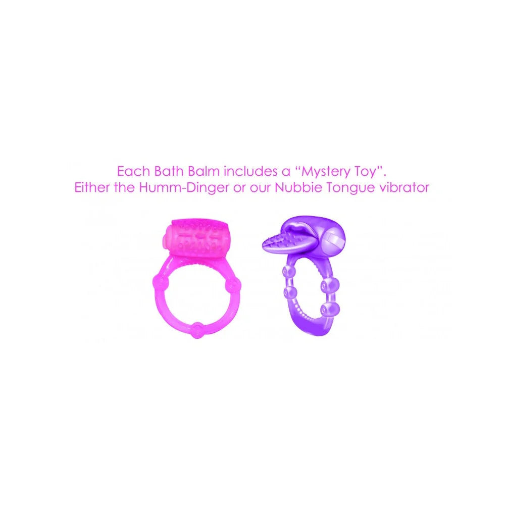 Hearts A Flame Erotic Lovers Bath Bomb Heart Shape Scented Bath Bomb With Mystery Toy Vibe