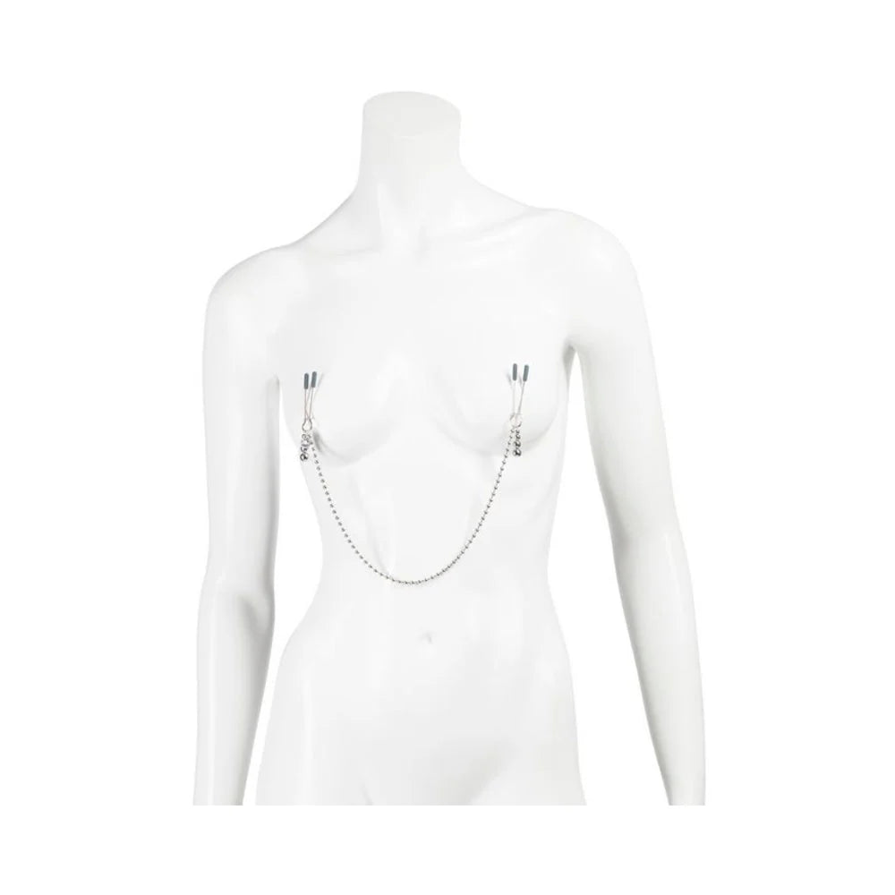 Fifty Shades Darker At My Mercy Beaded Chain Nipple Clamps