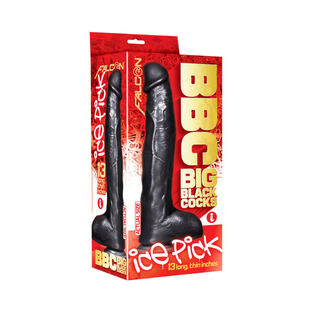 Falcon Bbc - Big Black Cock, Ice Pick, 13in