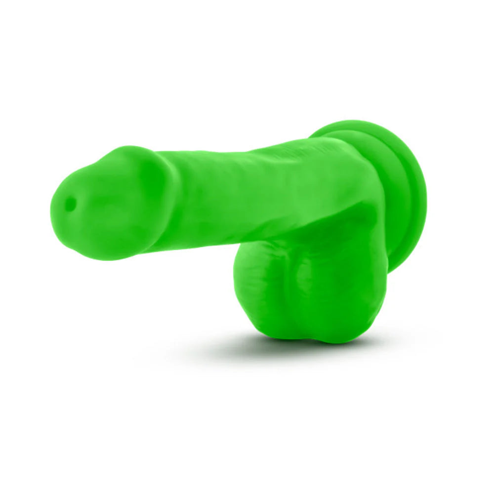 Neo - 6 Inch Dual Density Cock With Balls