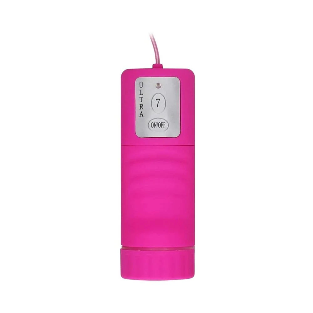 Ouch Vibrating Silicone Strapless Strap On Pink