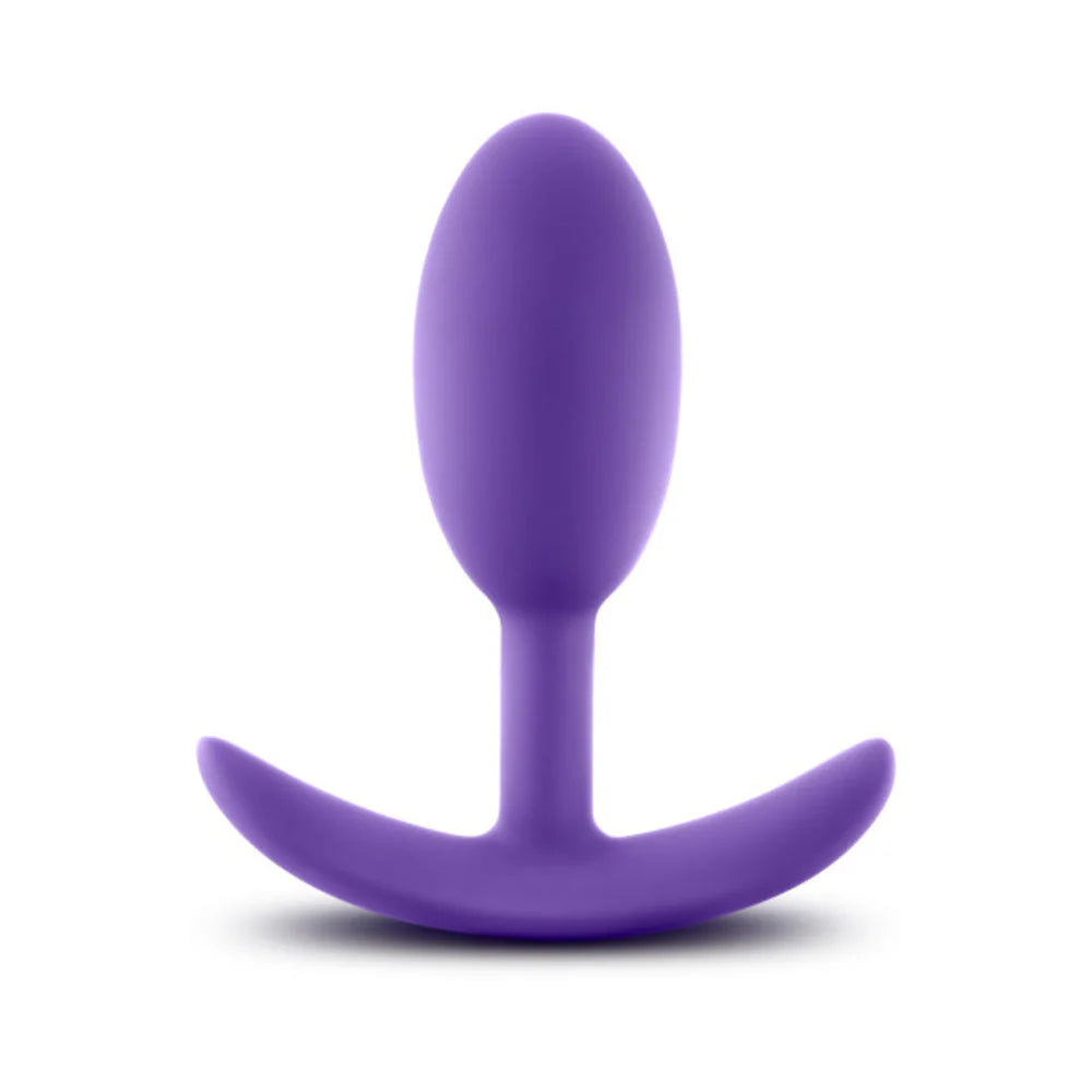 Luxe - Wearable Vibra Slim Plug - Medium - Purple