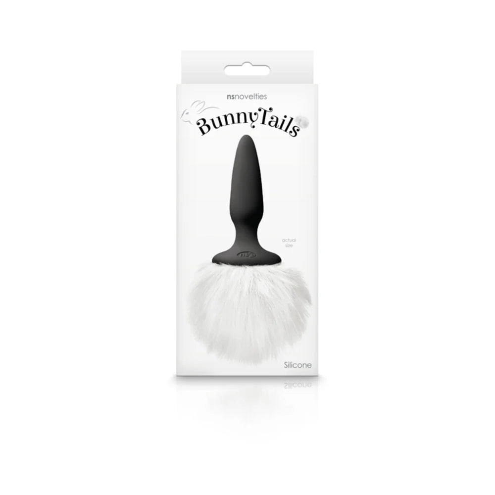 Bunny Tails Mini White Fur