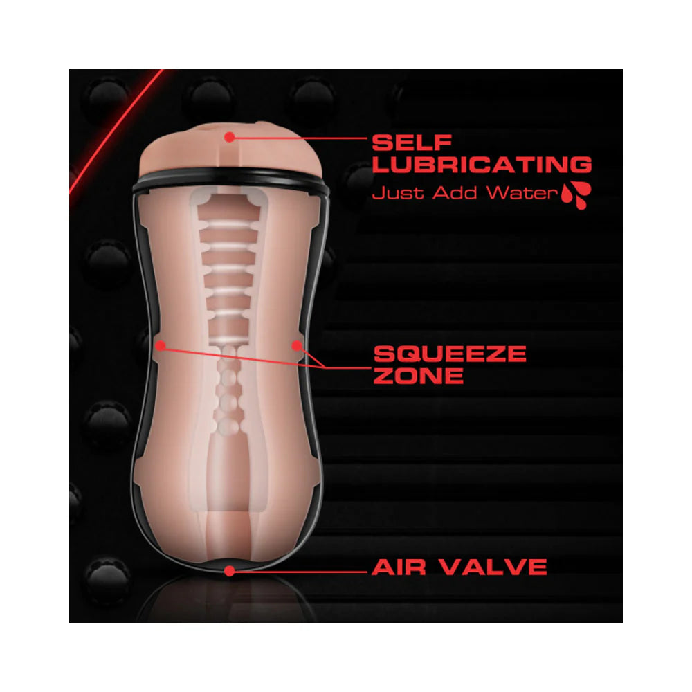 M For Men Pussy/pleasure Ridge Orbs Vanilla