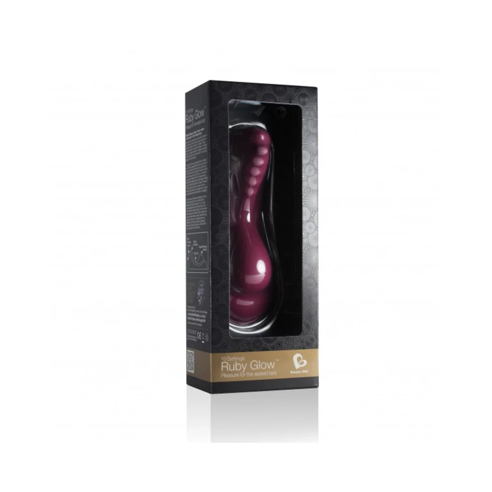 Ruby Glow Saddle Vibrator - Dusk