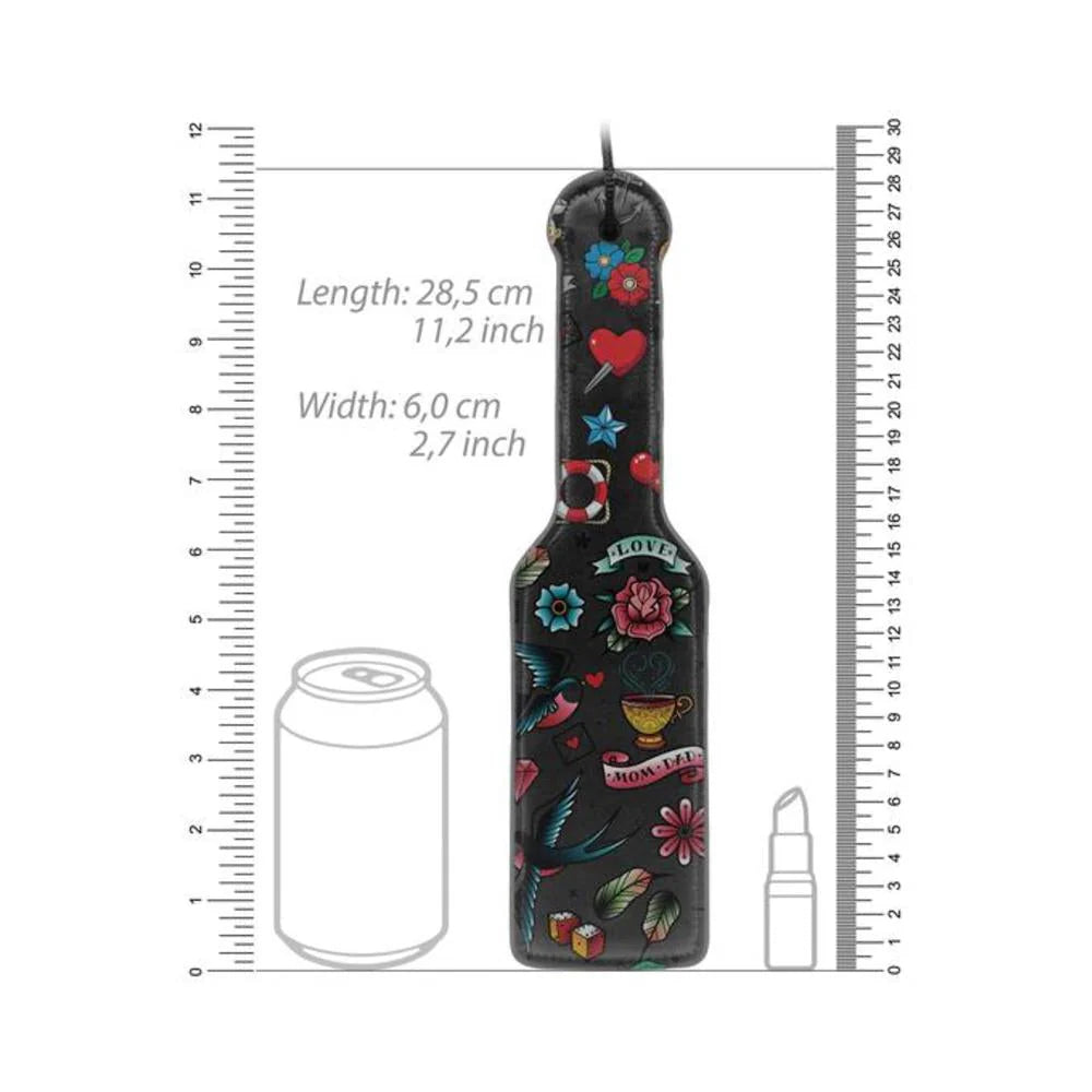 Ouch! Old School Tattoo Printed Paddle