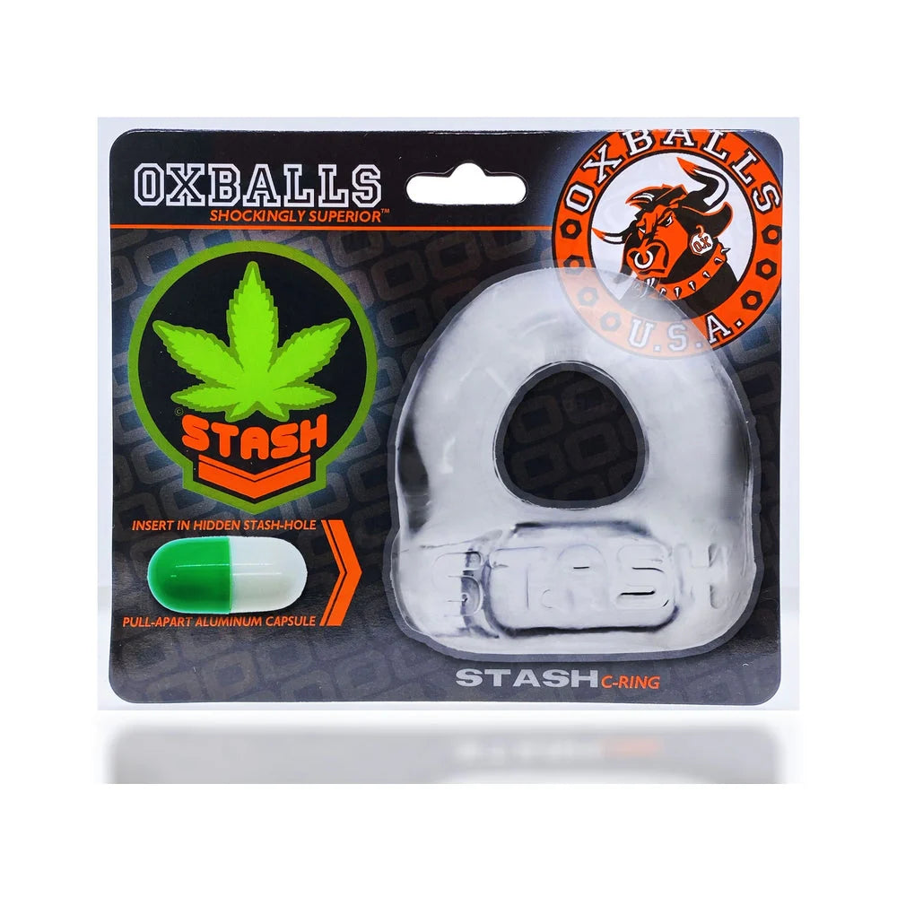 Oxballs Stash Cockring With Aluminum Capsule Insert