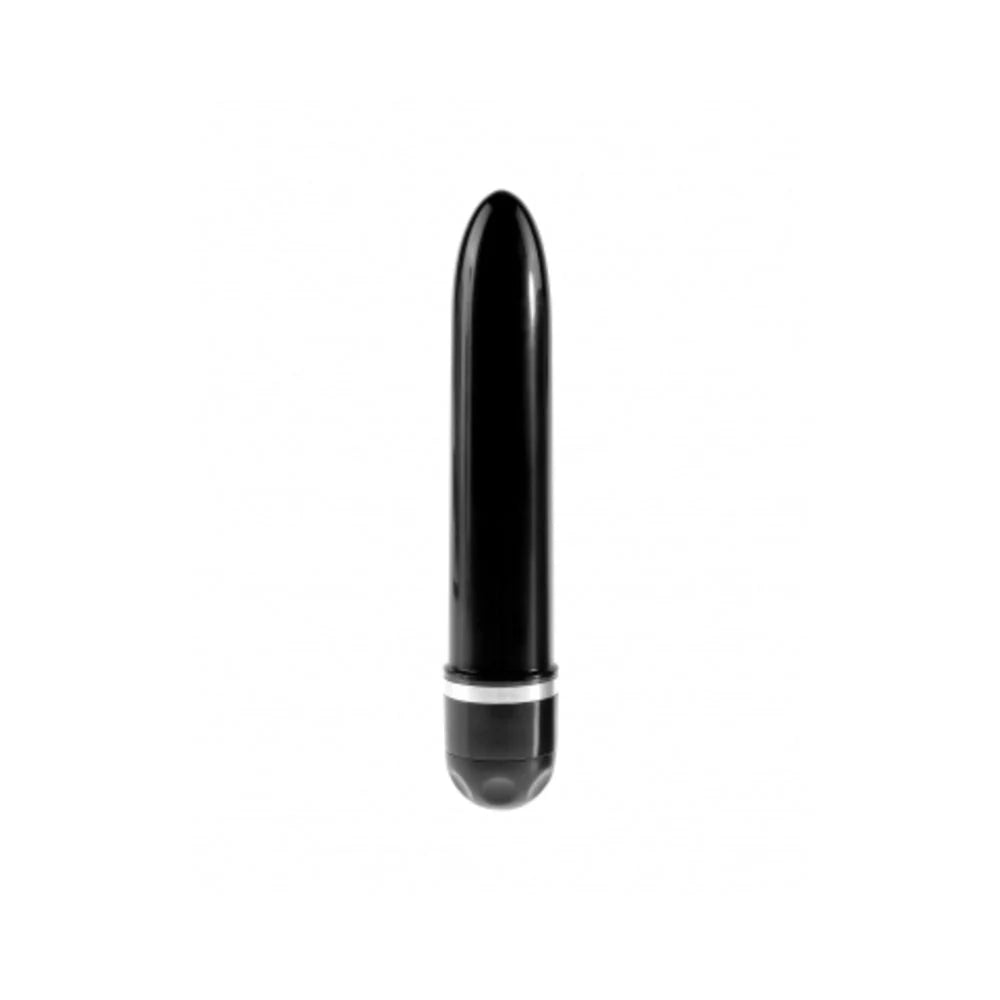 King Cock 6 inches Vibrating Stiffy Beige