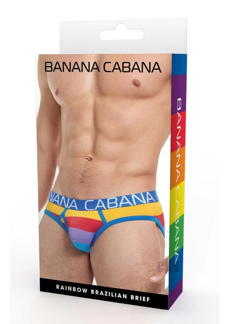 Banana Cabana Brief Sm/md Rainbow