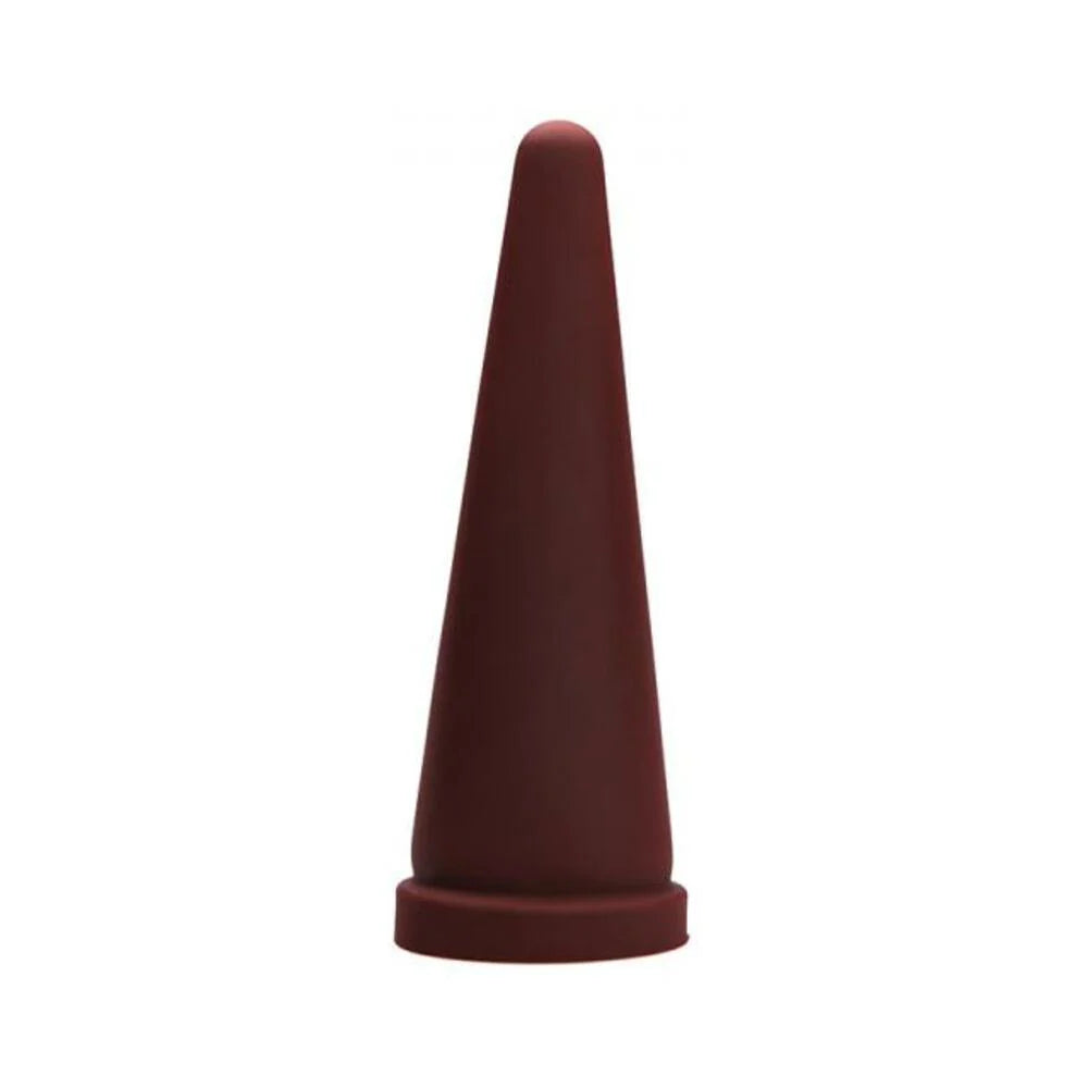 Tantus Cone Large Firm - Oxblood