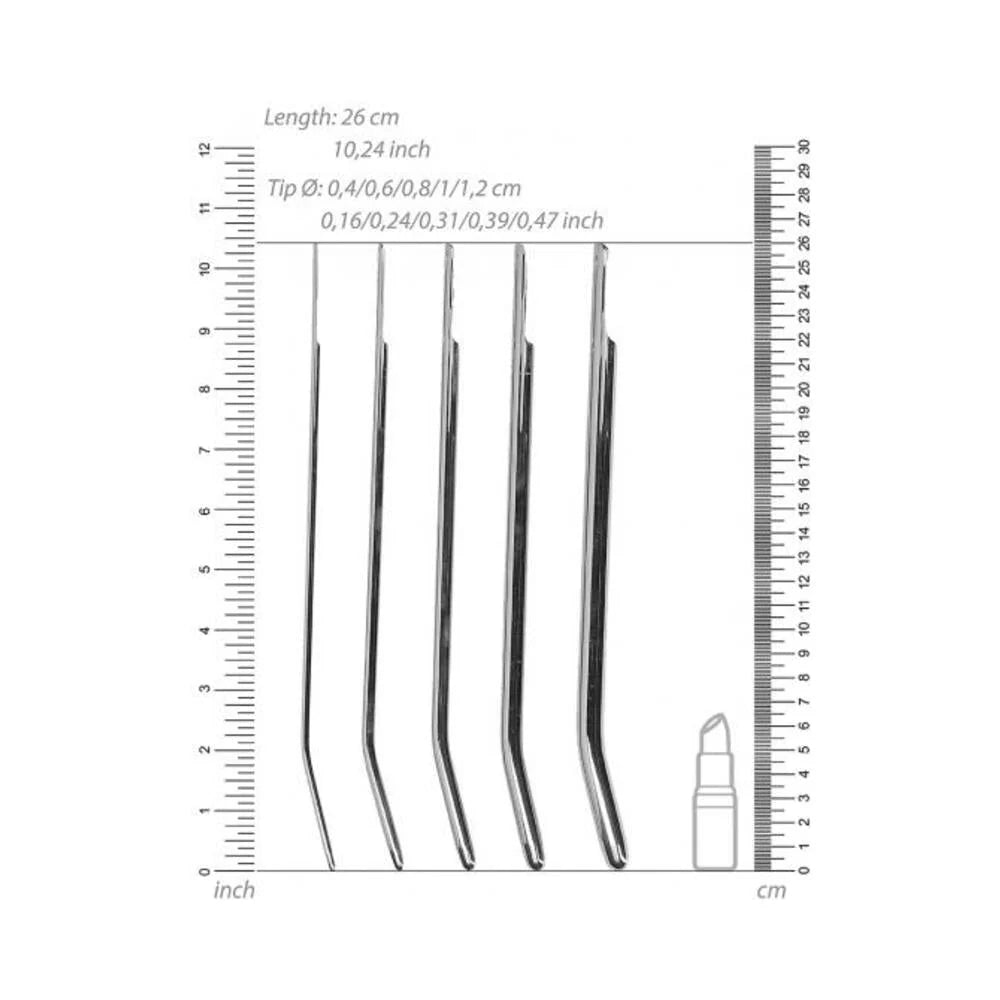 Urethral Sounding Metal Dilator Set