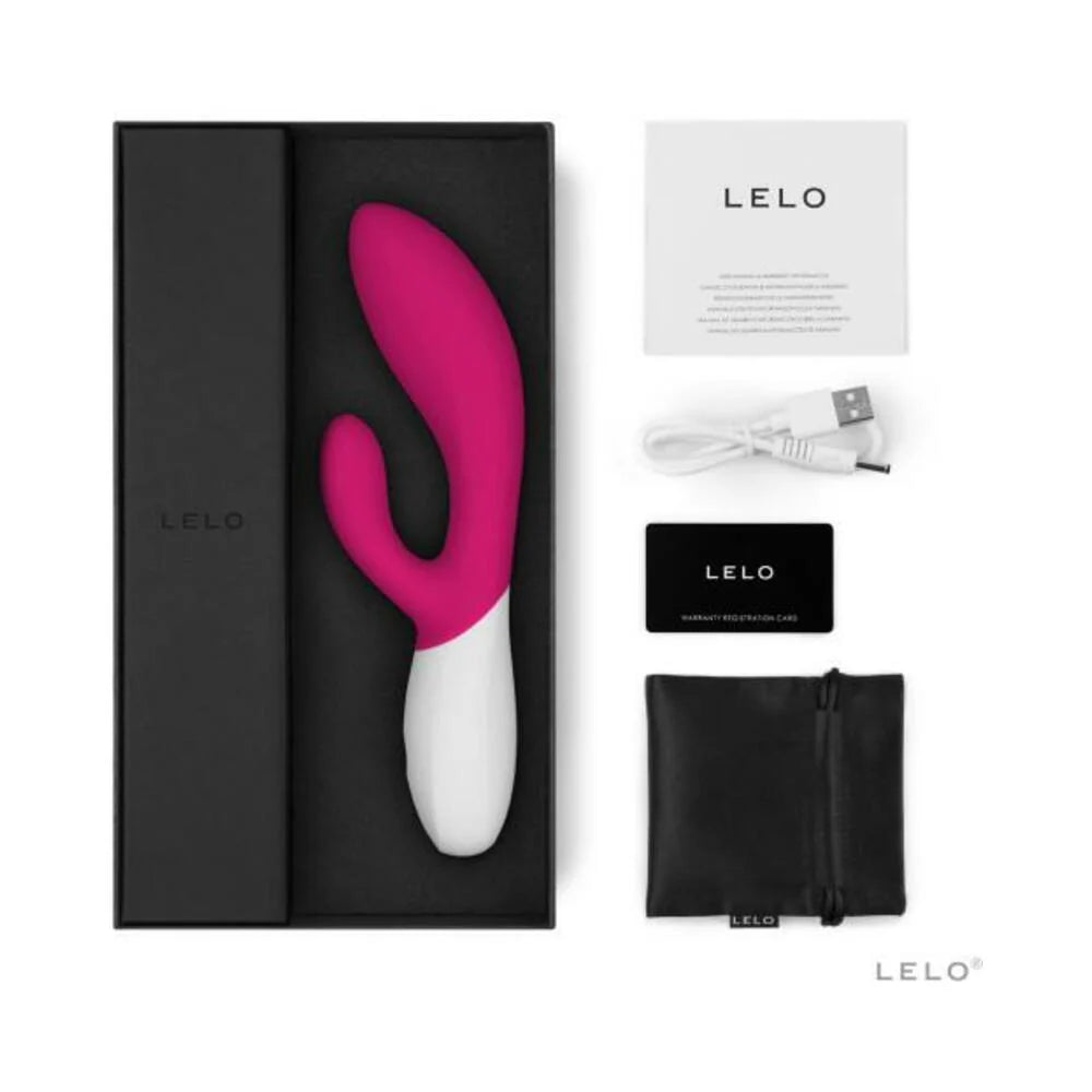 Lelo Ina Wave 2 Dual Stimulator Cerise