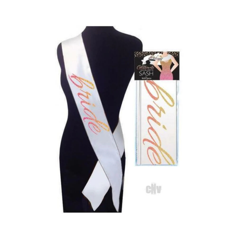 Glitterati Bride Sash