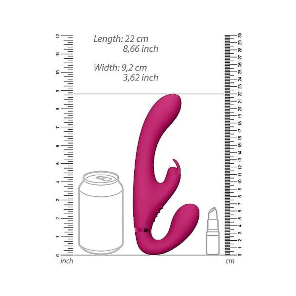 Vive Suki Strapless Strap On Pink