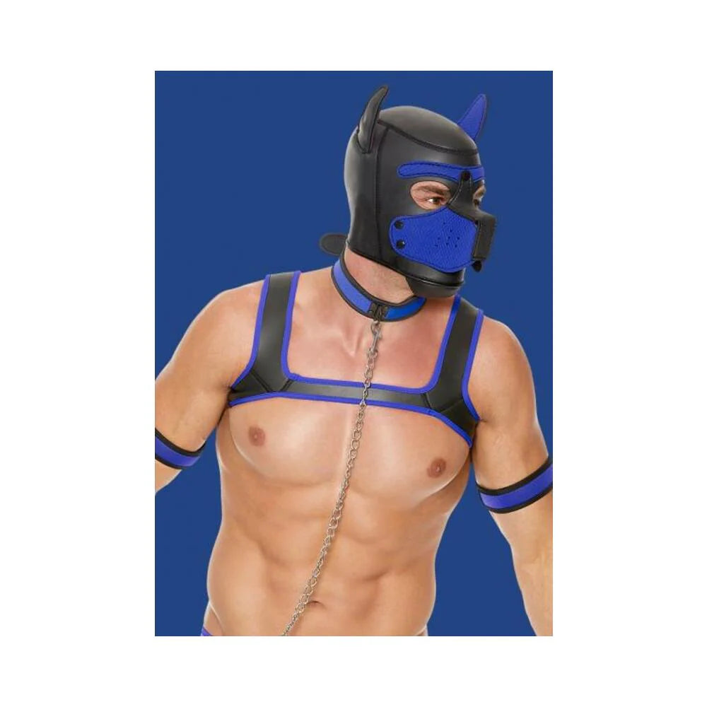Ouch Neoprene Puppy Kit L/xl Blue