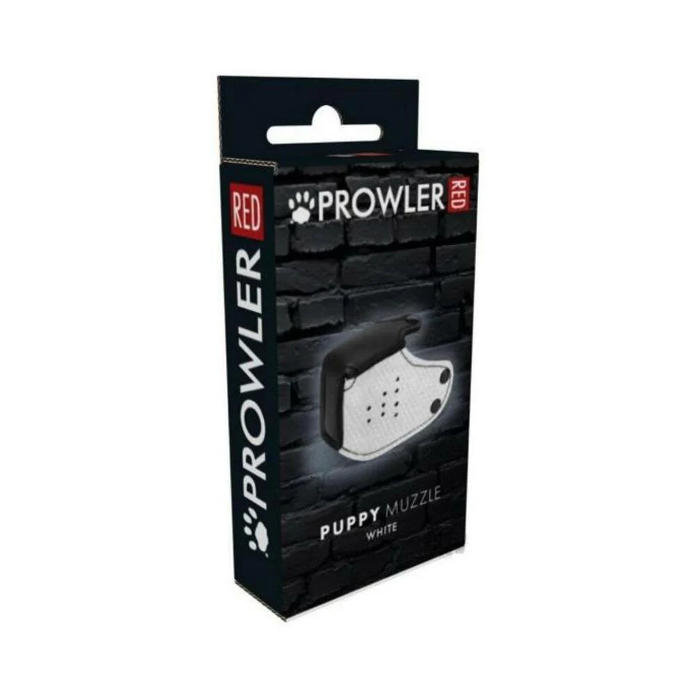 Prowler Red Puppy Muzzle White