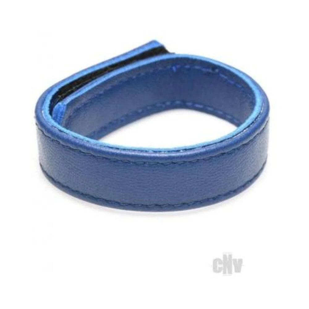 Strict Cock Gear Velcro Leather Cockring