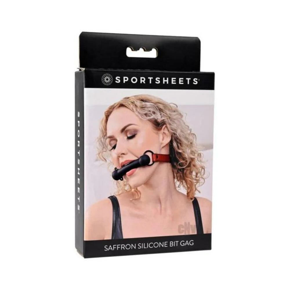 Saffron Silicone Bit Gag