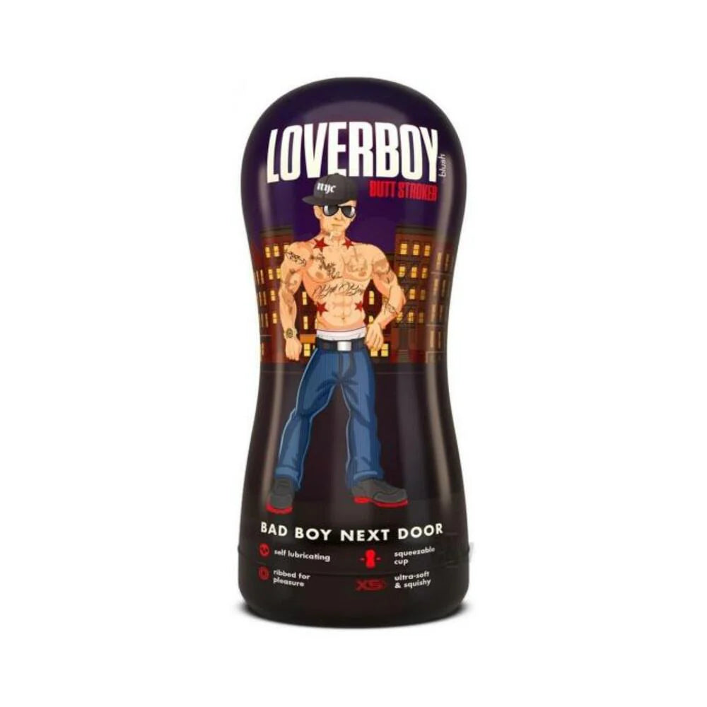 Loverboy Bad Boy Next Lube Stroker Beige