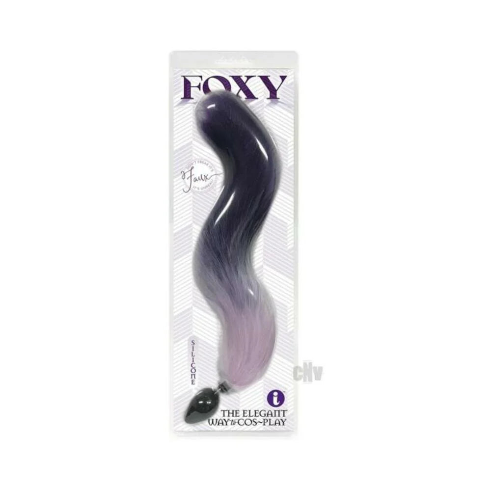 Foxy Fox Tail Plug Purple