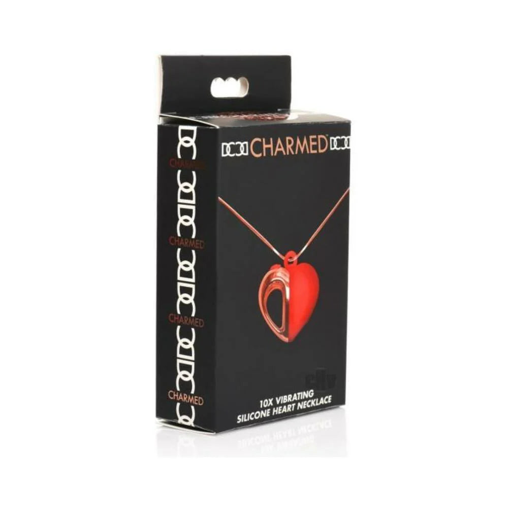 Charmed 10x Vibe Silicone Heart Necklace