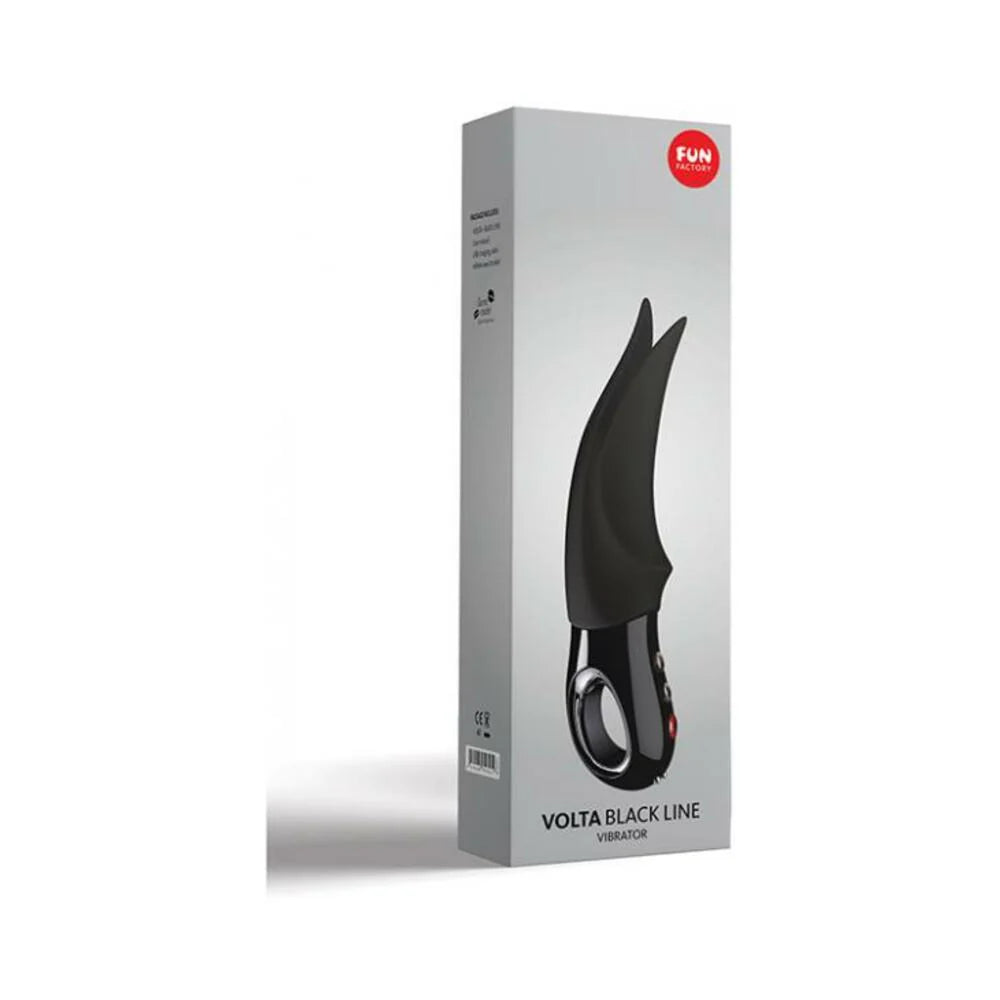 Fun Factory Volta Flutter Tip Clitoral Vibrator Black