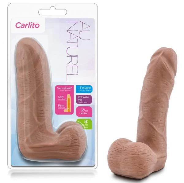 Carlito Dual Density 5.5 inches Tan Dildo