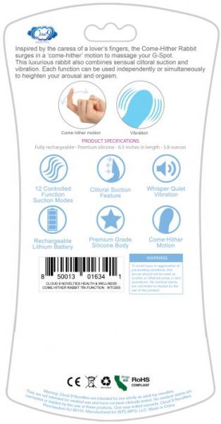 Cloud 9 Health & Wellness Air Touch Vi Aqua Blue