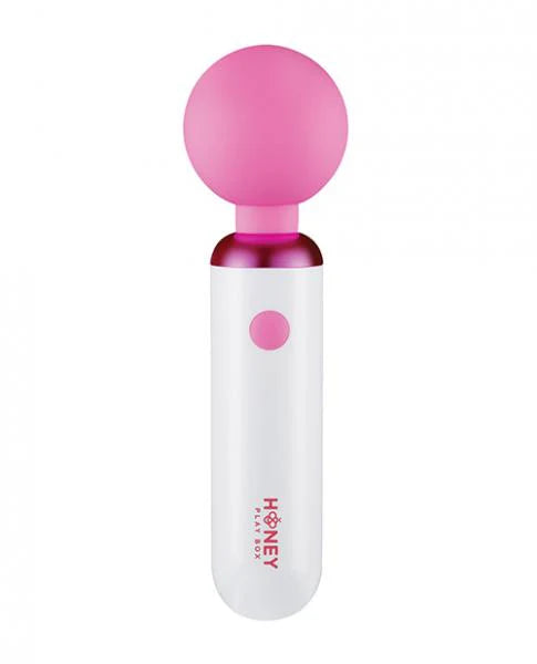 Pomi Wand Clit Tease Vibrating Wand - White