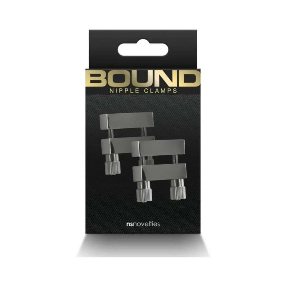 Bound Nipple Clamps V1 Gunmetal