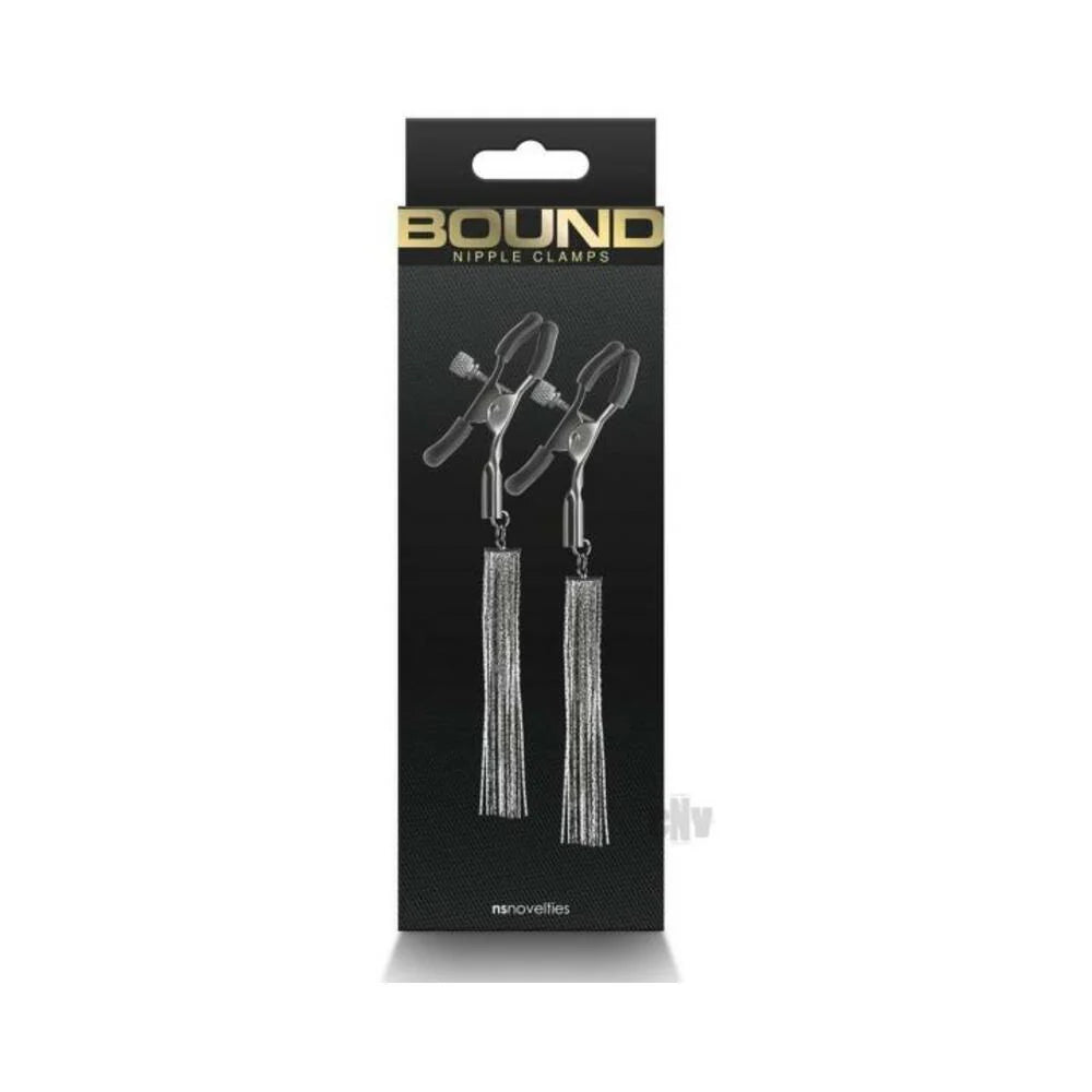 Bound Nipple Clamps D2 Gunmetal