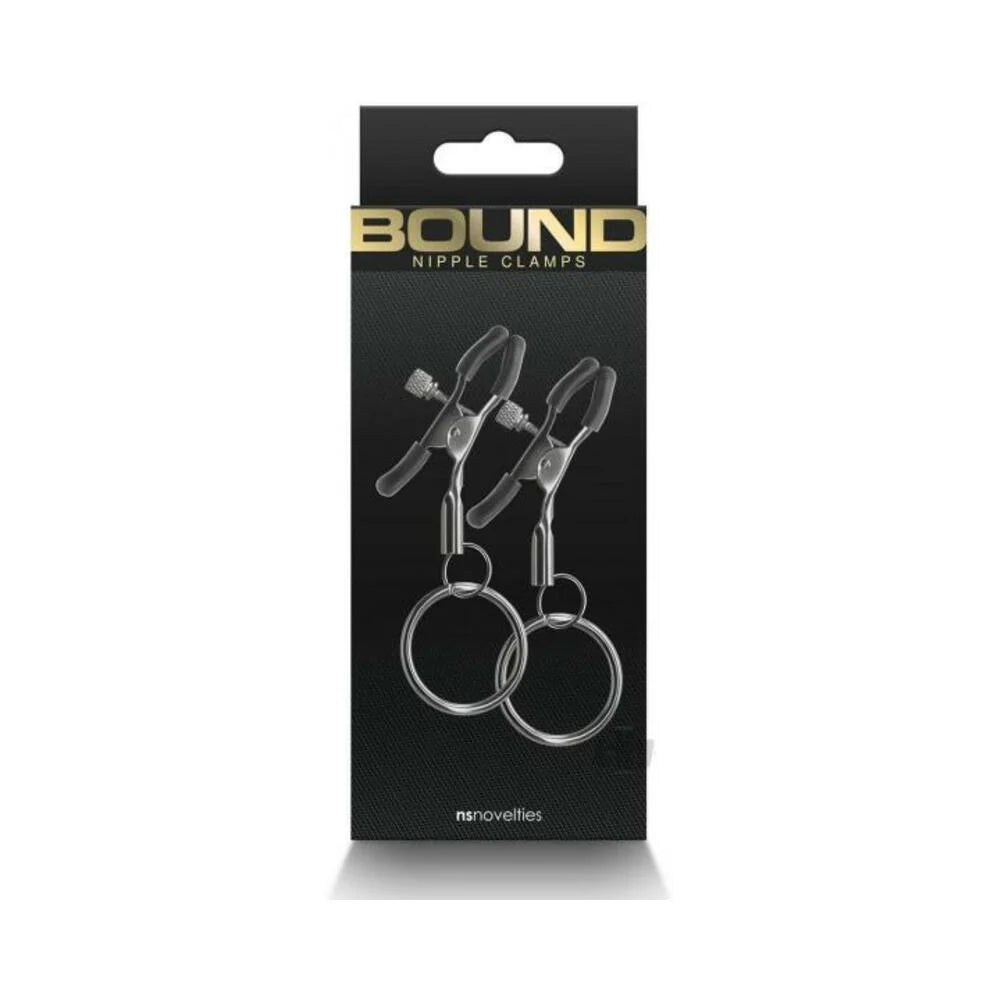 Bound Nipple Clamps C2 Gunmetal