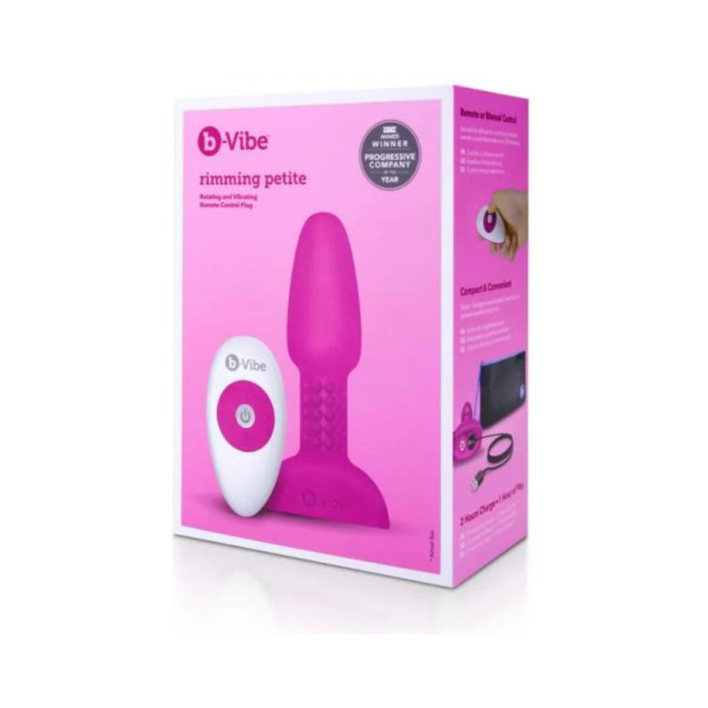 B-vibe Rimming Petite Fuchsia