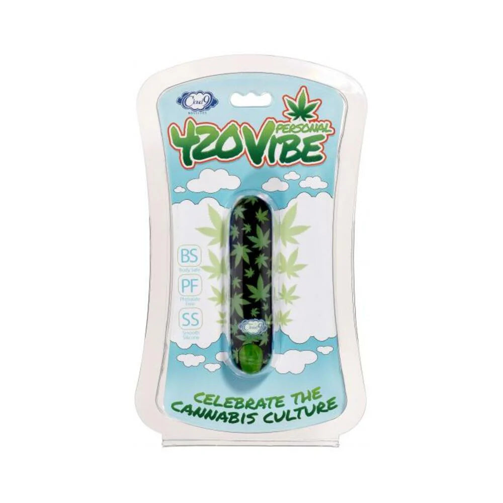 420 Stubby Vibe Black/cannabis Leaf