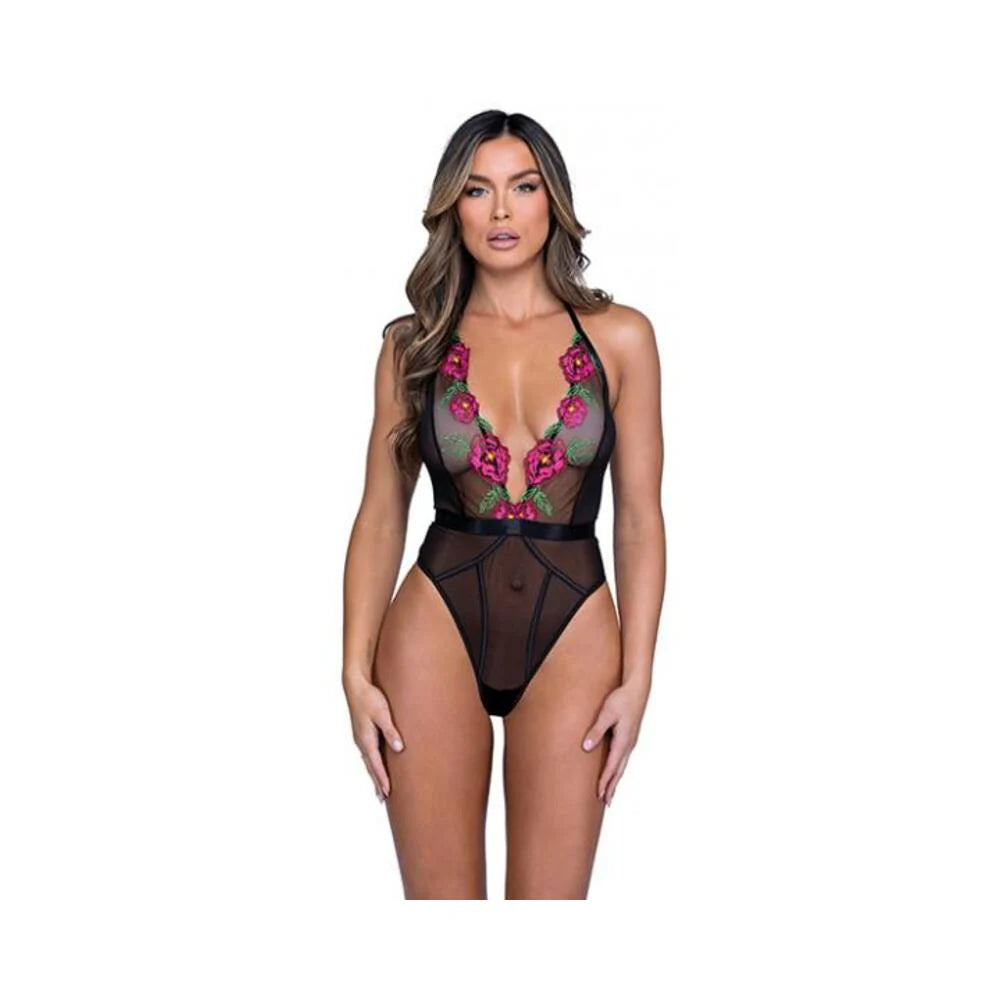 Peony Paradise Teddy - Black Md