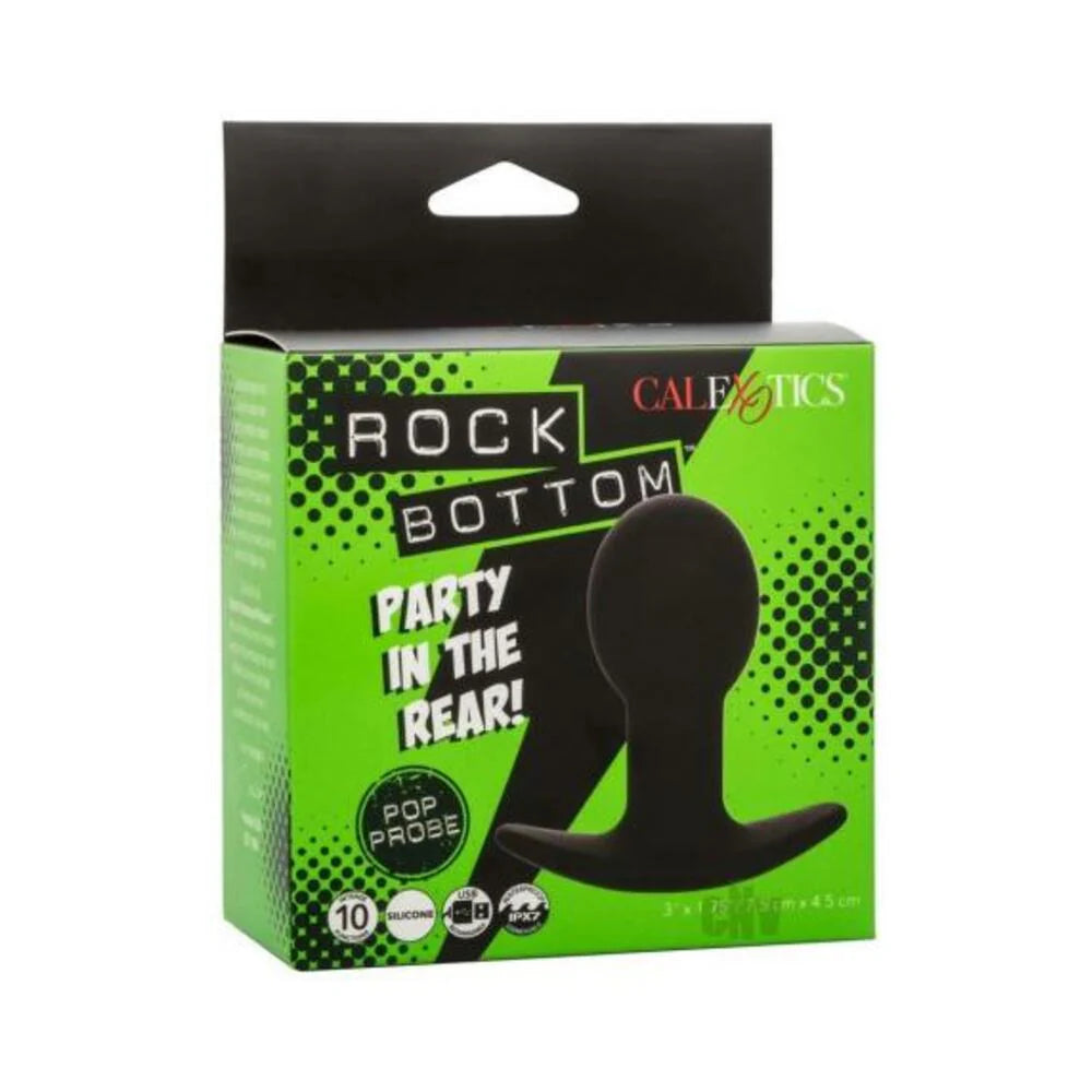 Rock Bottom Pop Anal Probe - Black