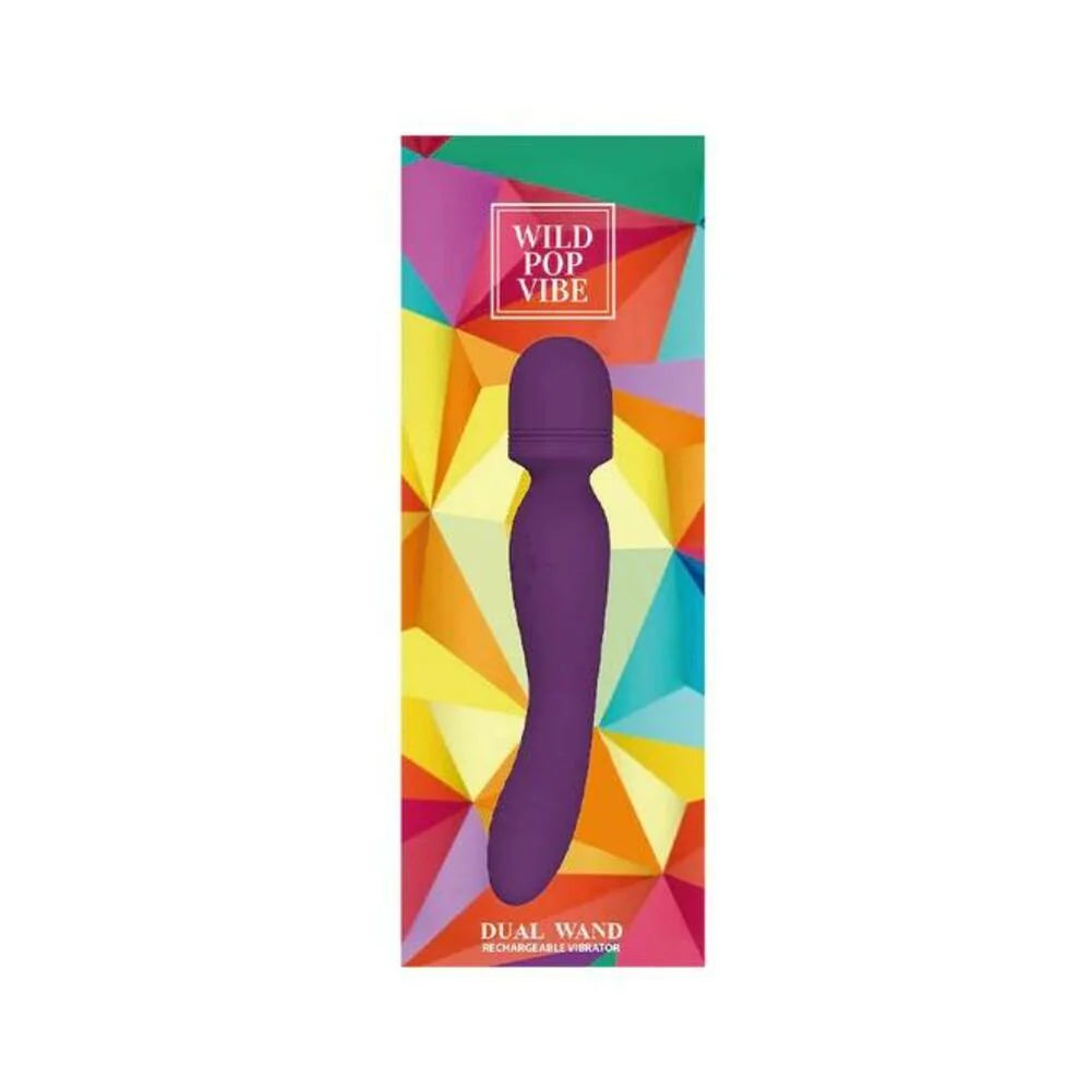 Wild Pop Vibe Dual Wand Purple