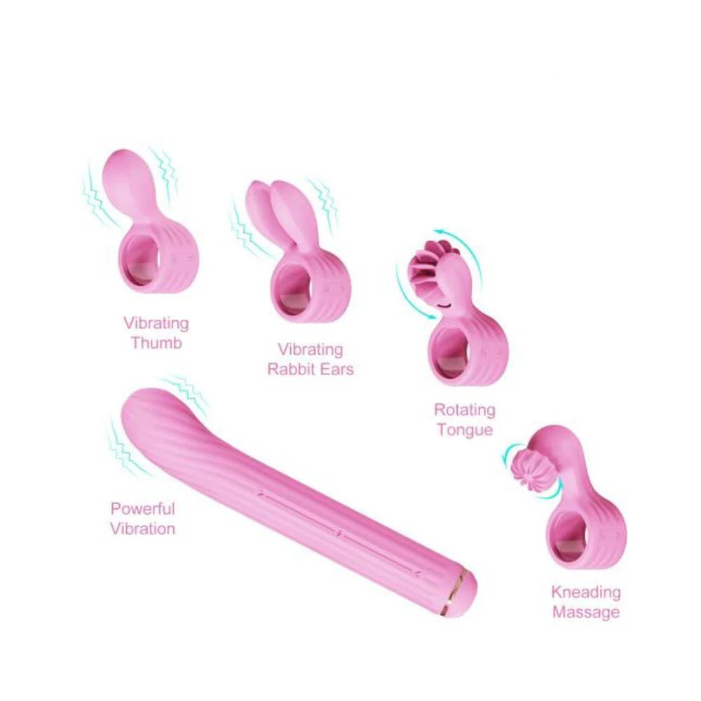 Magic Stick S1 Plus Multi Functioning Vibe Pink (net)