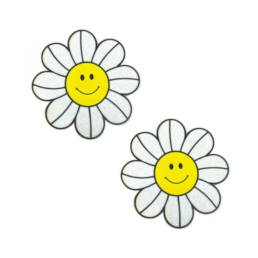 Neva Nude Glitter Groove Daisy Delights Smiley Nipple Pasties