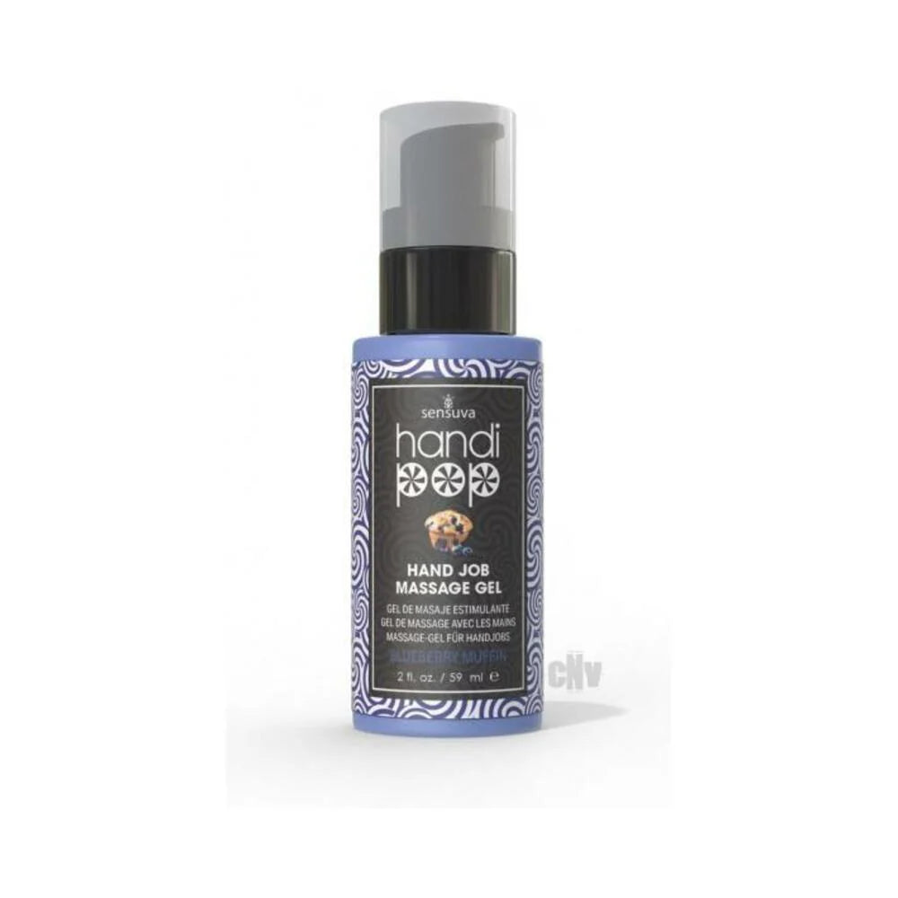 Handipop Edible Massage Gel Blueberry Muffin 2 Oz
