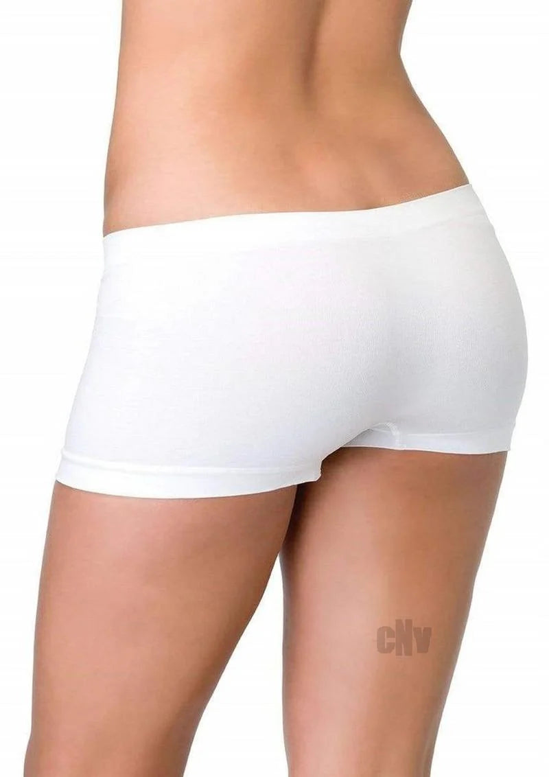 Seamless Boyshorts - White