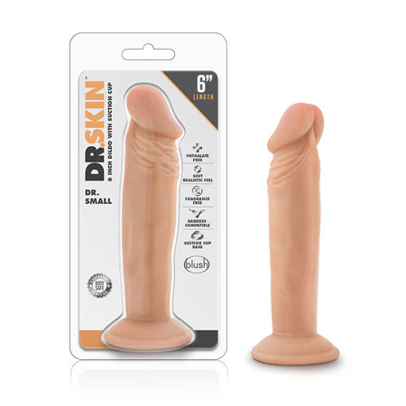 Dr Skin Dr Small 6 Dildo Vanilla