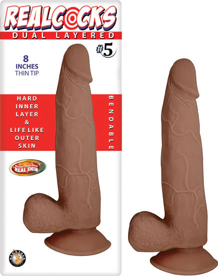 Realcocks Dual Layered #5 - Brown